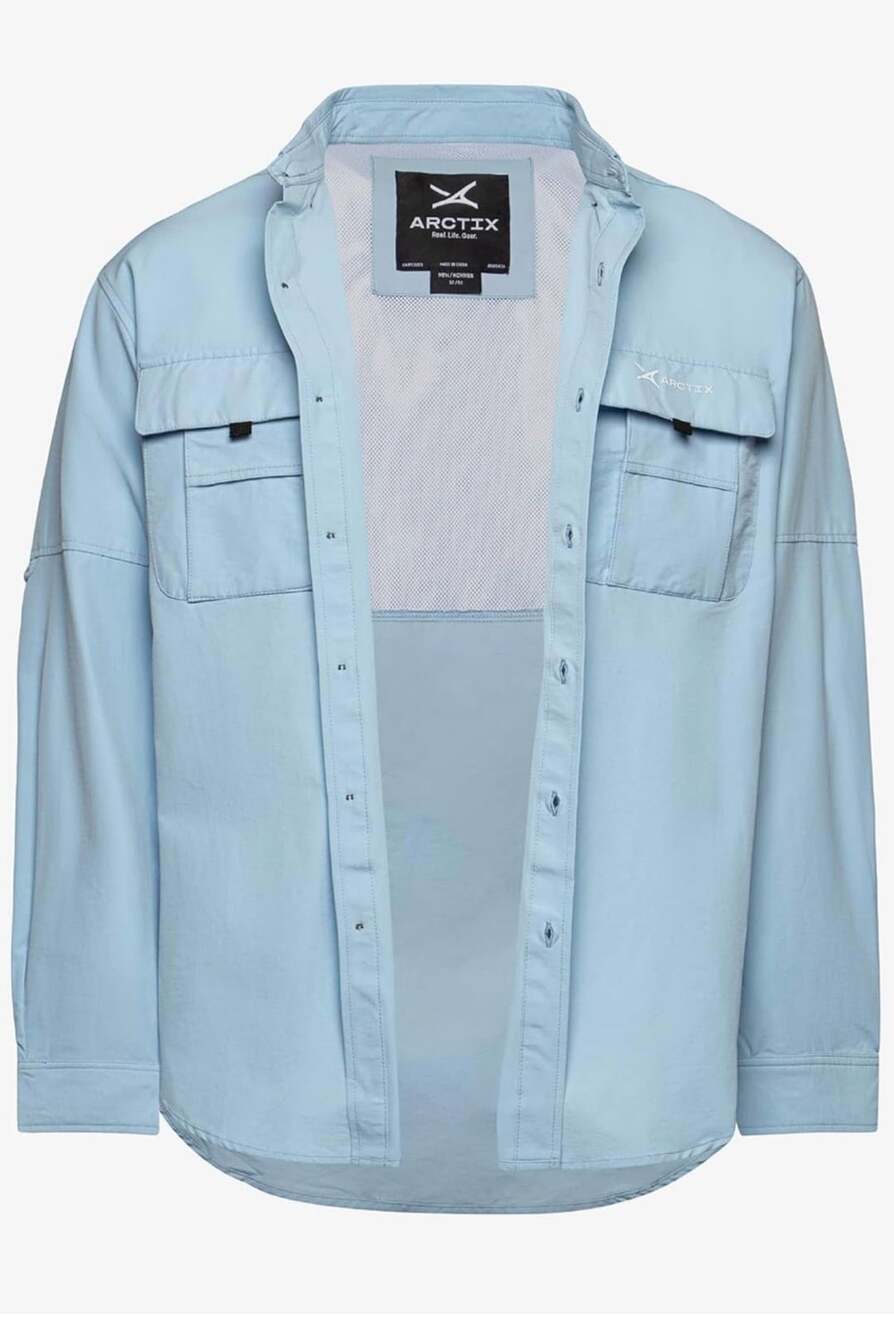 Arctix Summit Long Sleeve Shirt Size L Blue Sky New